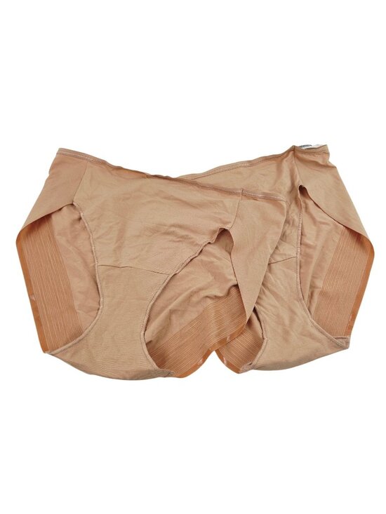 Soma Other - Soma Hipster Panties Set of 2 Vanishing Edge Cotton Size XL Warm Amber NWT